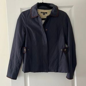 NWT Brooks Brothers Navy Quilted Jacket